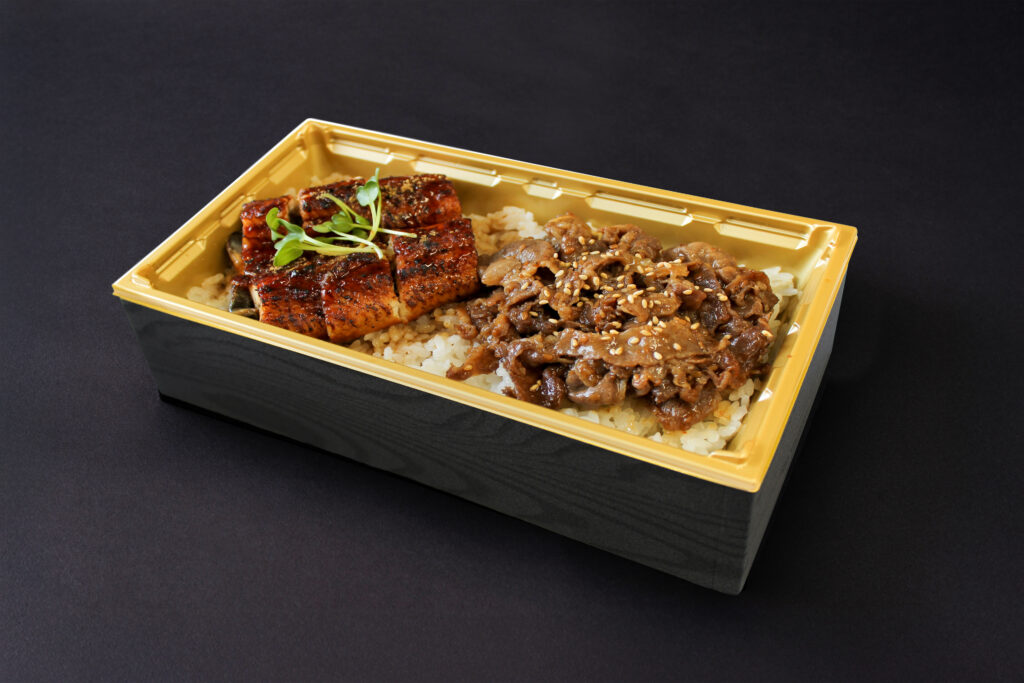 うなぎと黒毛和牛弁当(カルビ)