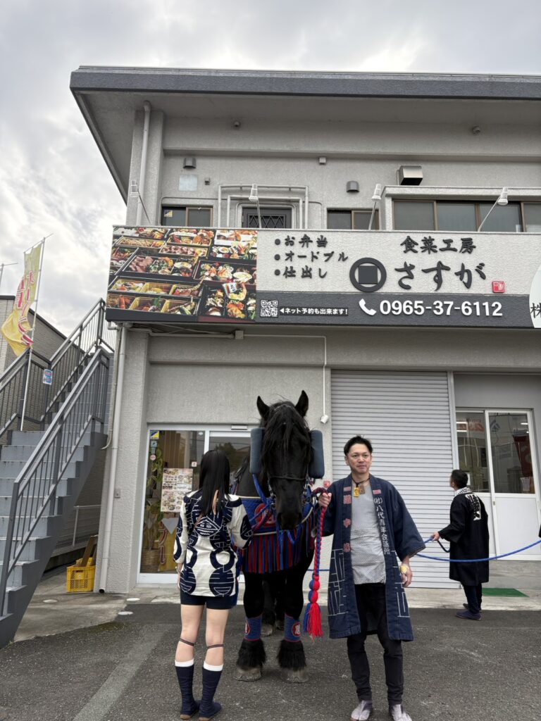 妙見祭2025 飾馬