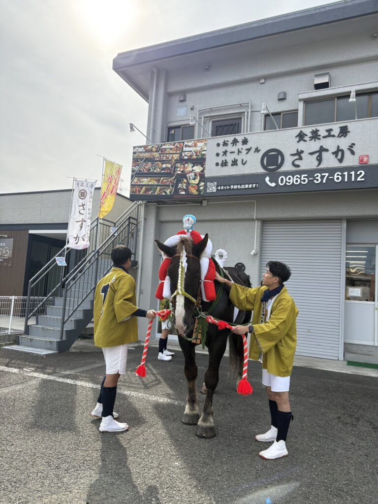 妙見祭2025 飾馬